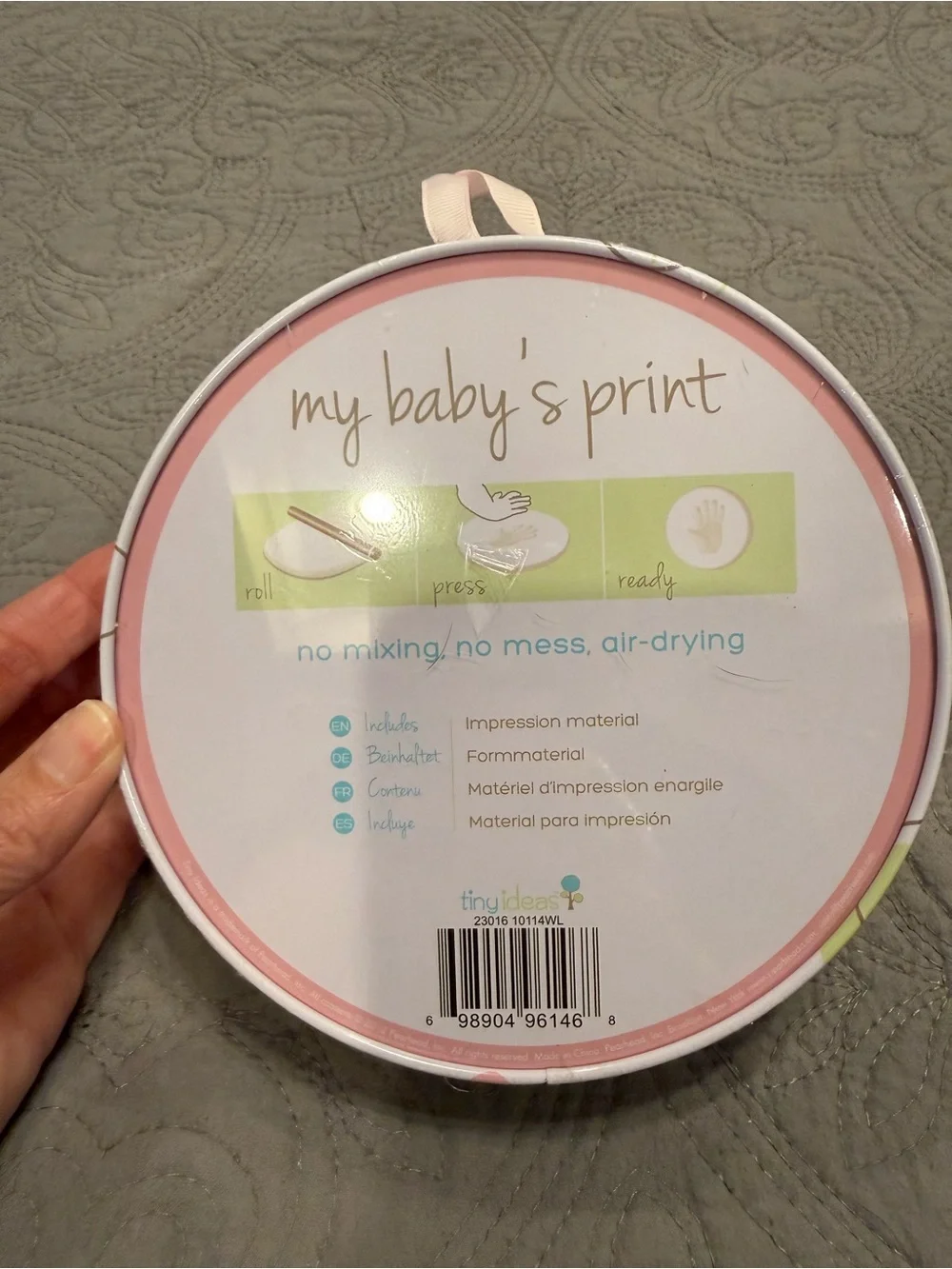 My Baby's Print Keepsake Kit- Pink